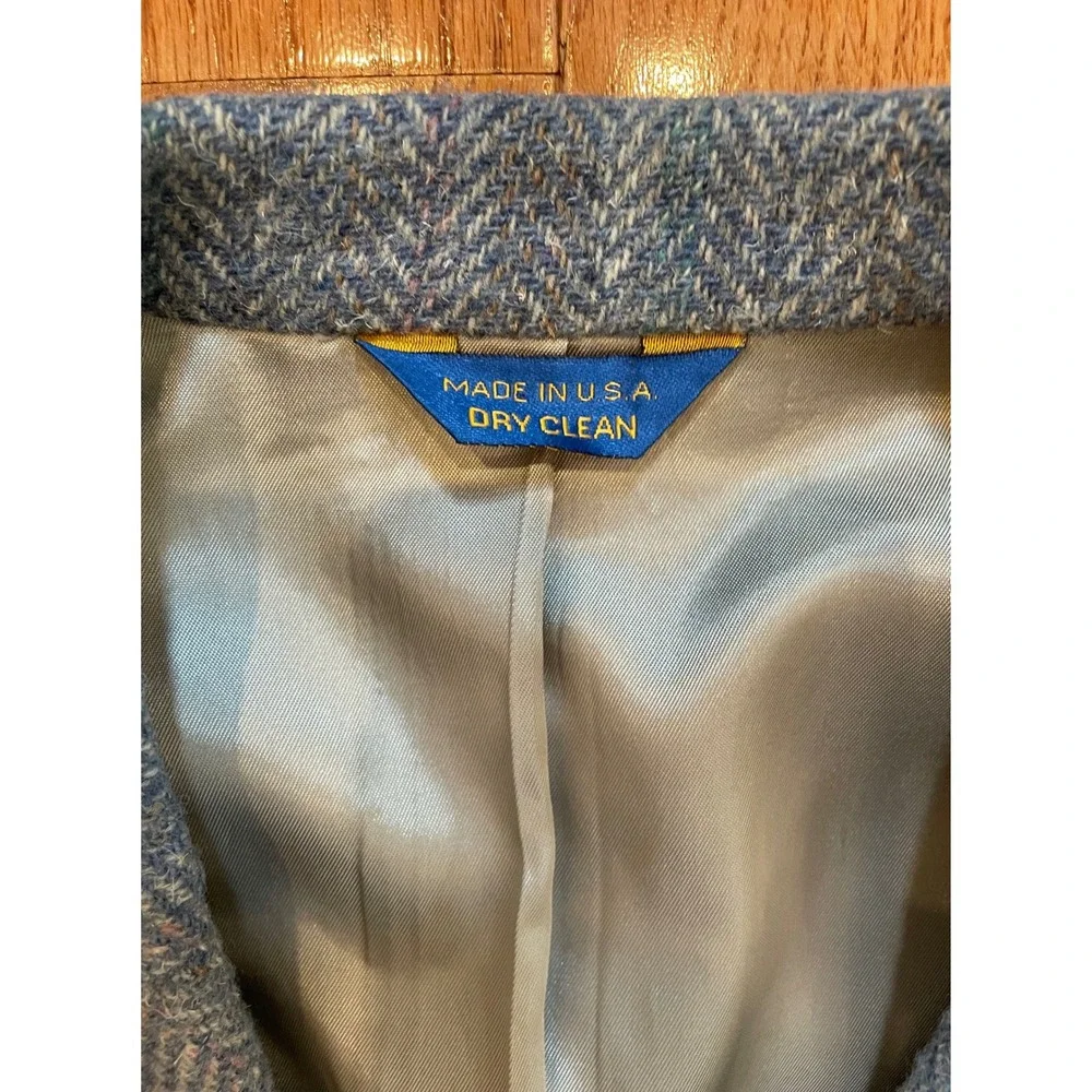 Vintage Pendleton Wool Blazer Herringbone Tweed Mens‎ 44 Classic Sport Coat